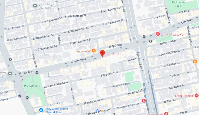 آدرس بهترین جراح پلاستیک