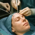 جراحی تراش استخوان ابرو و پیشانی